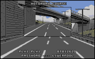 Lotus Turbo Challenge II atari screenshot