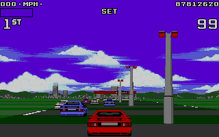 Lotus Turbo Challenge II atari screenshot