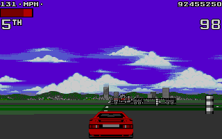 Lotus Turbo Challenge II atari screenshot