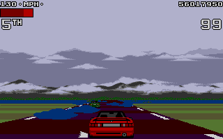 Lotus Turbo Challenge II atari screenshot