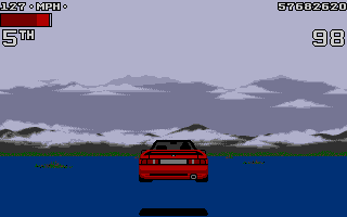 Lotus Turbo Challenge II atari screenshot