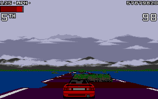 Lotus Turbo Challenge II atari screenshot