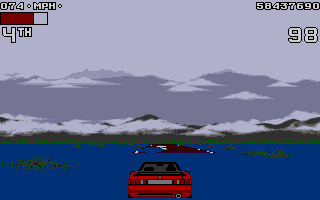 Lotus Turbo Challenge II atari screenshot