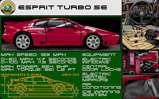 Lotus Turbo Challenge II atari screenshot