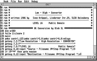 Low Resolution - High Resolution Converter — screenshot 1