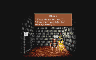 Lure of the Temptress atari screenshot