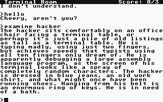 Lurking Horror (The) atari screenshot
