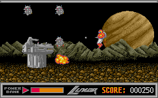 Luxor atari screenshot