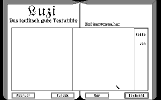 Luzi atari screenshot