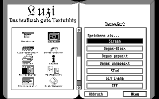 Luzi atari screenshot