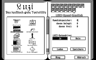 Luzi atari screenshot