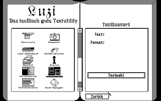 Luzi atari screenshot