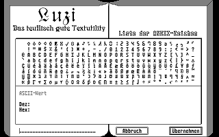Luzi atari screenshot