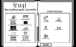 Luzi atari screenshot
