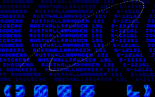 Lynx Contact II Demo atari screenshot