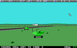 M1 Tank Platoon atari screenshot