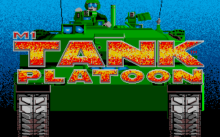 M1 Tank Platoon atari screenshot