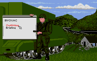 M1 Tank Platoon atari screenshot