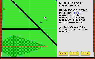 M1 Tank Platoon atari screenshot