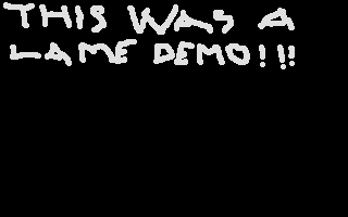 M Demo III atari screenshot