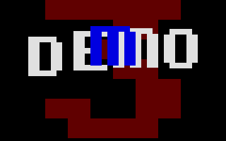 M Demo III atari screenshot