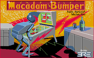 Macadam Bumper atari screenshot