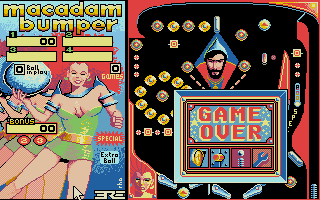 Macadam Bumper atari screenshot