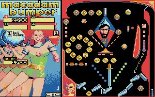 Macadam Bumper atari screenshot