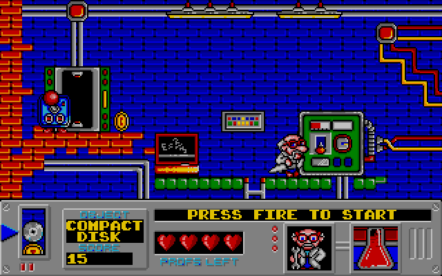 Mad Professor Mariarti atari screenshot