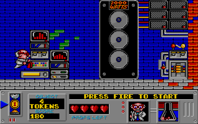 Mad Professor Mariarti atari screenshot