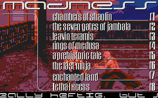 Madness atari screenshot