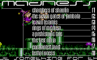 Madness atari screenshot