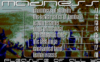 Madness atari screenshot