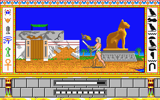 Mafdet and the Book of the Dead atari screenshot