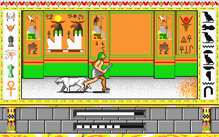 Mafdet and the Book of the Dead atari screenshot