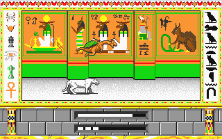 Mafdet and the Book of the Dead atari screenshot