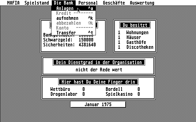 Mafia - The Game atari screenshot