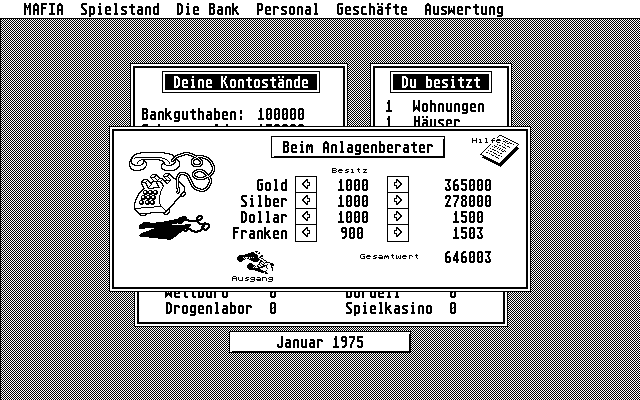Mafia - The Game atari screenshot