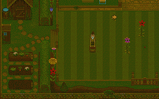 Magic Garden atari screenshot