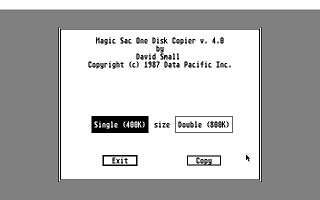 Magic Sac atari screenshot