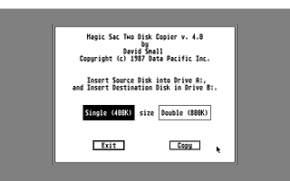 Magic Sac atari screenshot