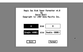 Magic Sac atari screenshot