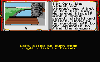 Magic Story Book atari screenshot