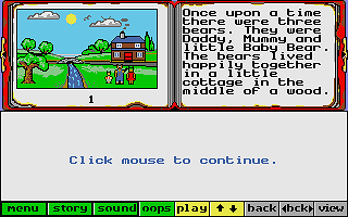 Magic Story Book atari screenshot