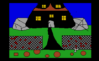 Magical Adventure in a Haunted Mansion (A) atari screenshot