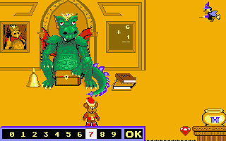 Magical Math I atari screenshot