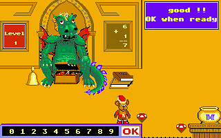 Magical Math I atari screenshot