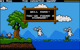 Magicland Dizzy atari screenshot