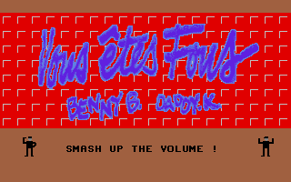 Mais Vous Etes Fou Démo atari screenshot
