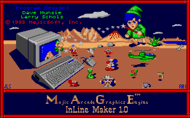 Majic Arcade Graphics Engine (MAGE) atari screenshot